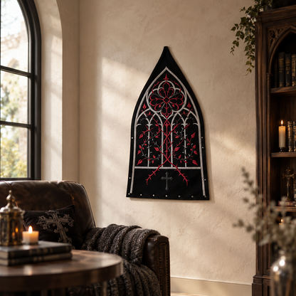 Gothic Arch Thorn Tapestry